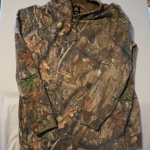 Camouflage Hooded Sweatshirt